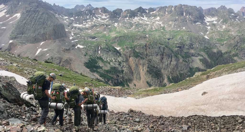 outdoor leadership class for young adults